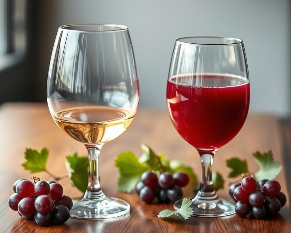 Alkoholfreier Wein vs. Traubensaft: Wo liegt der Unterschied?