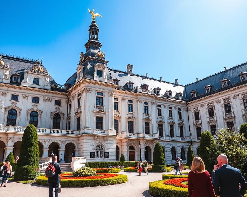 Barocke Paläste in Salzburg, Österreich