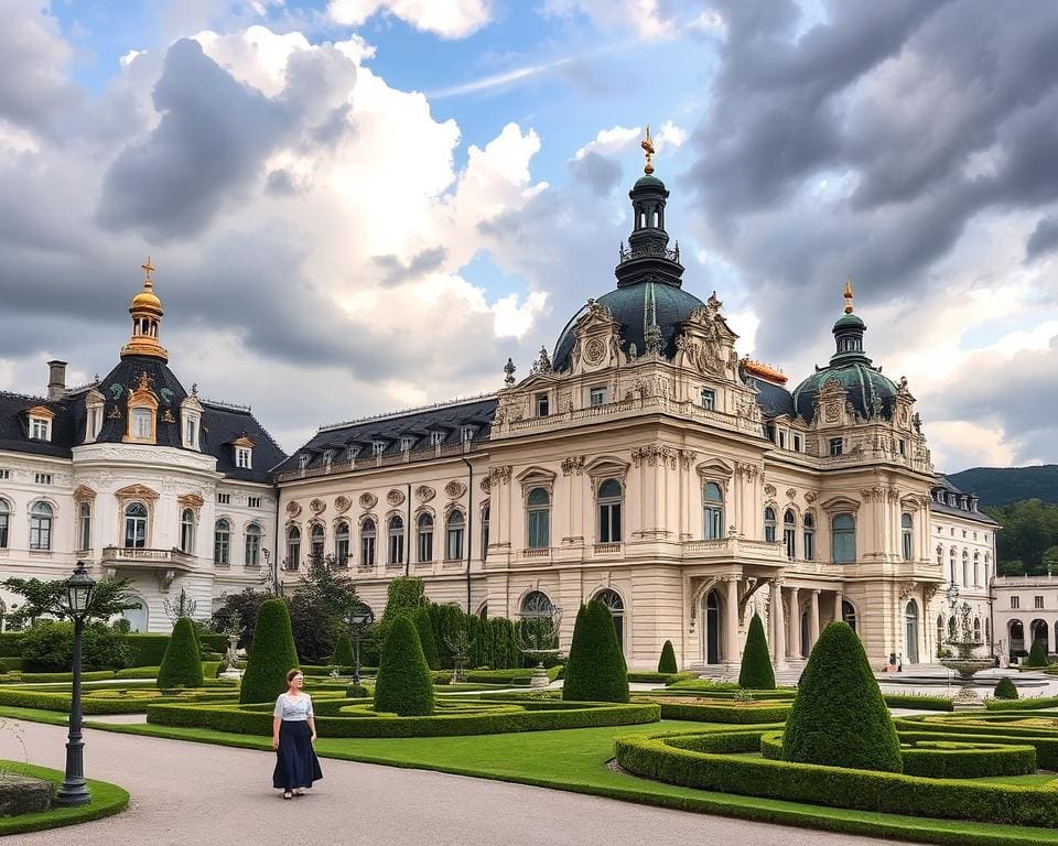 Barocke Paläste in Salzburg, Österreich