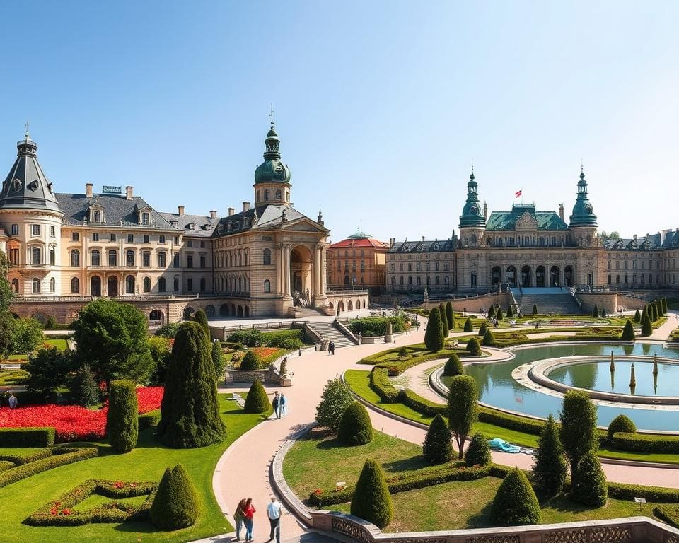 Barocke Schlösser in Potsdam, Deutschland