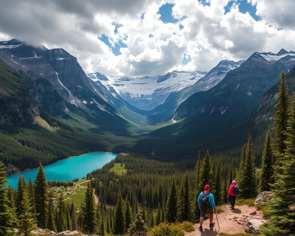 Berglandschaft in den Kanadischen Rockies