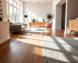 Bodenbeläge, die Stil und Funktion vereinen