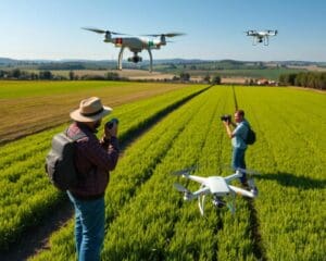 Drohnen im Einsatz: Von der Fotografie bis zur Landwirtschaft