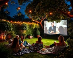 Freiluftkino im Garten: Tipps für Filmnächte unter Sternen