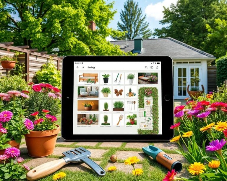 Gartenplanung mit Apps: Digitale Helfer für perfekte Gärten