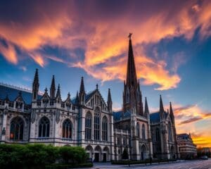 Gotische Kathedralen in Amiens, Frankreich