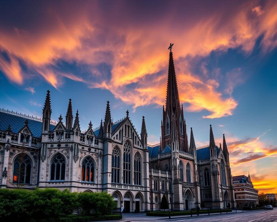 Gotische Kathedralen in Amiens, Frankreich