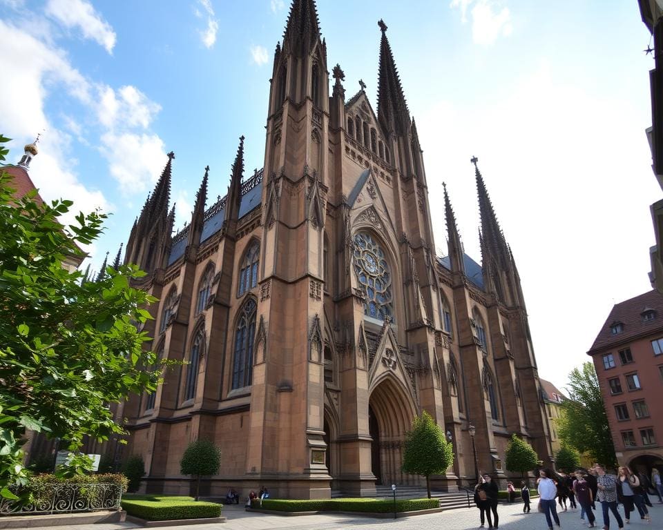 Gotische Kathedralen in Mainz, Deutschland