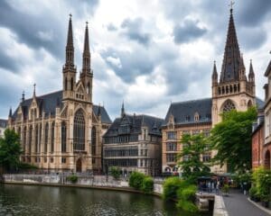 Gotische Kirchen in Gent, Belgien