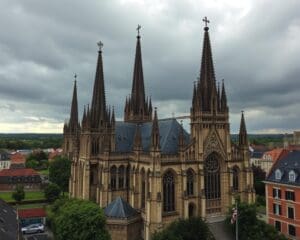 Gotische Kirchen in Metz, Frankreich