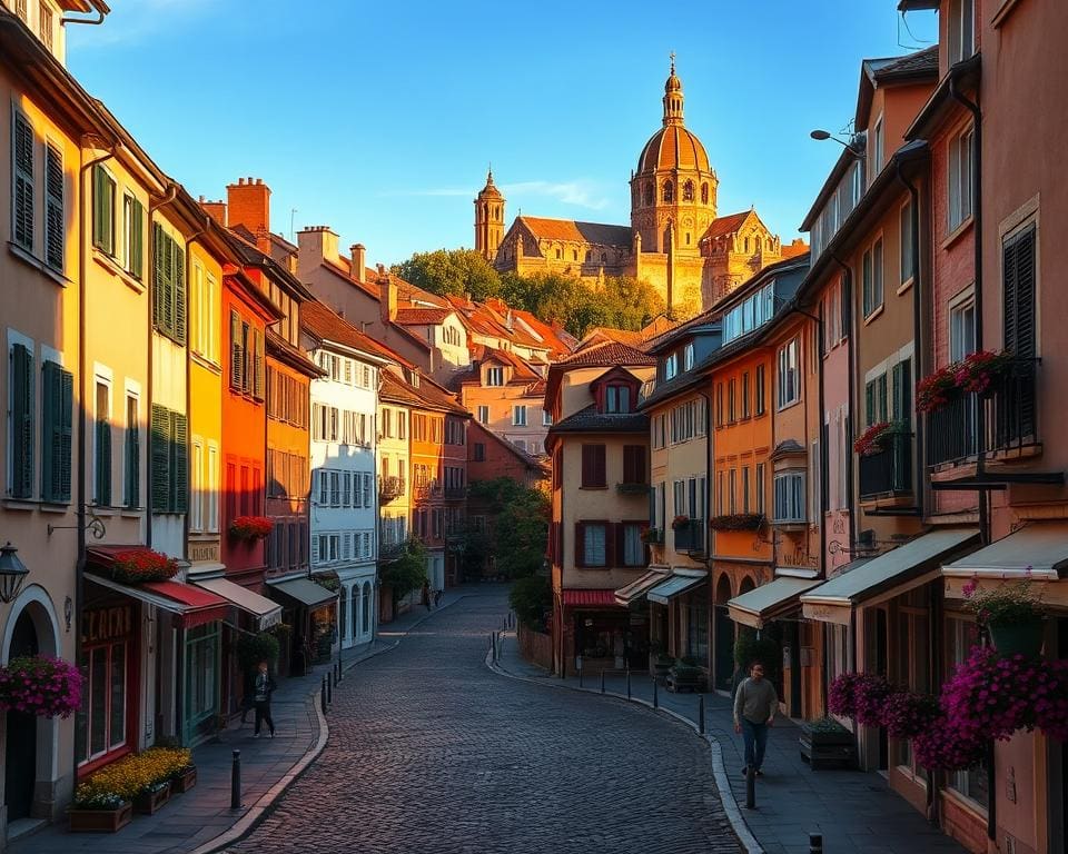 Historische Altstadt von Lyon, Frankreich