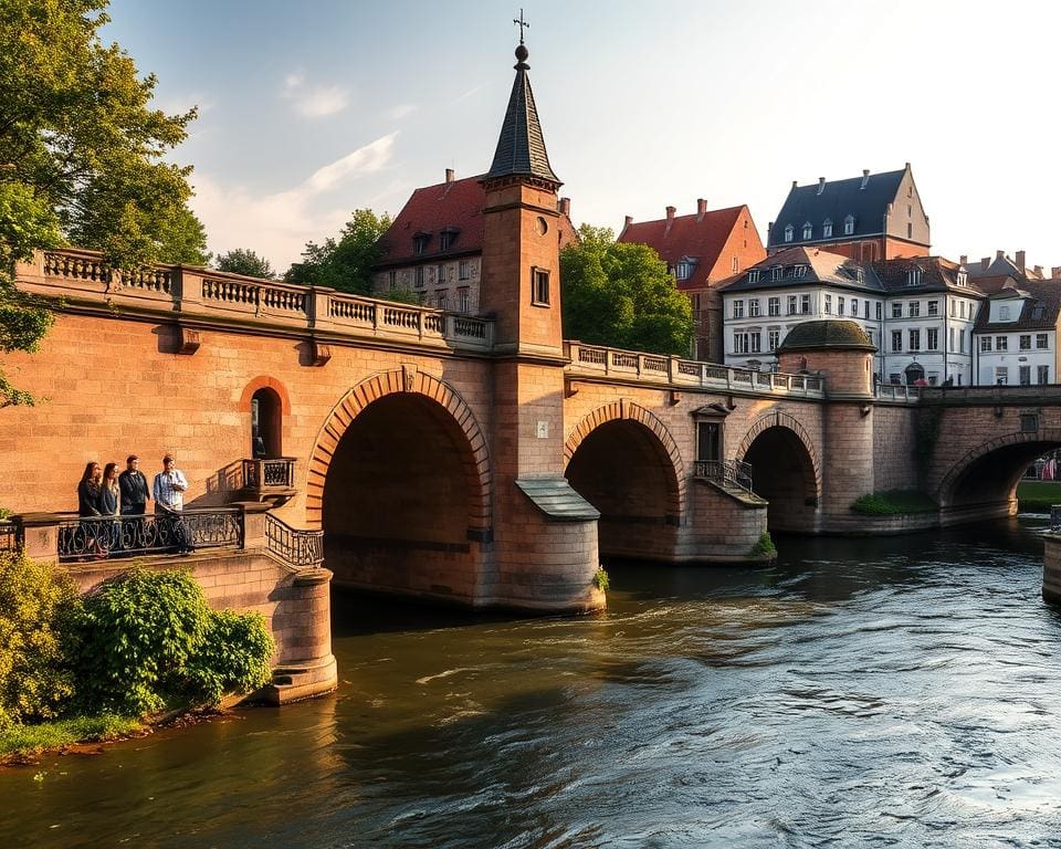 Historische Brücken in Maastricht, Niederlande