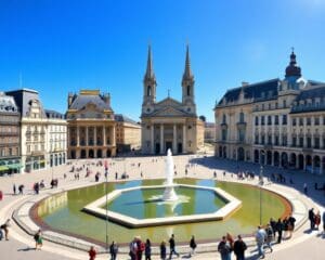 Historische Monumente in Bordeaux, Frankreich