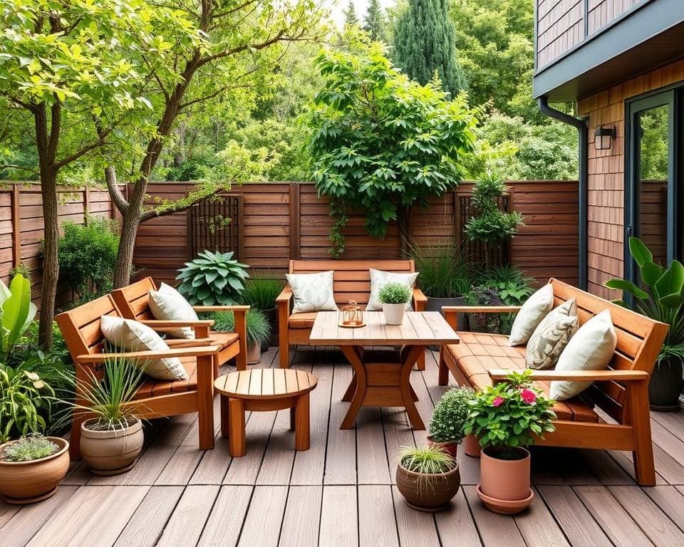 Holzmöbel für die Terrasse: Nachhaltig und langlebig gestalten