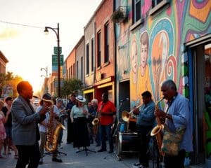 Jazz und Straßenkunst in Kansas City, Missouri