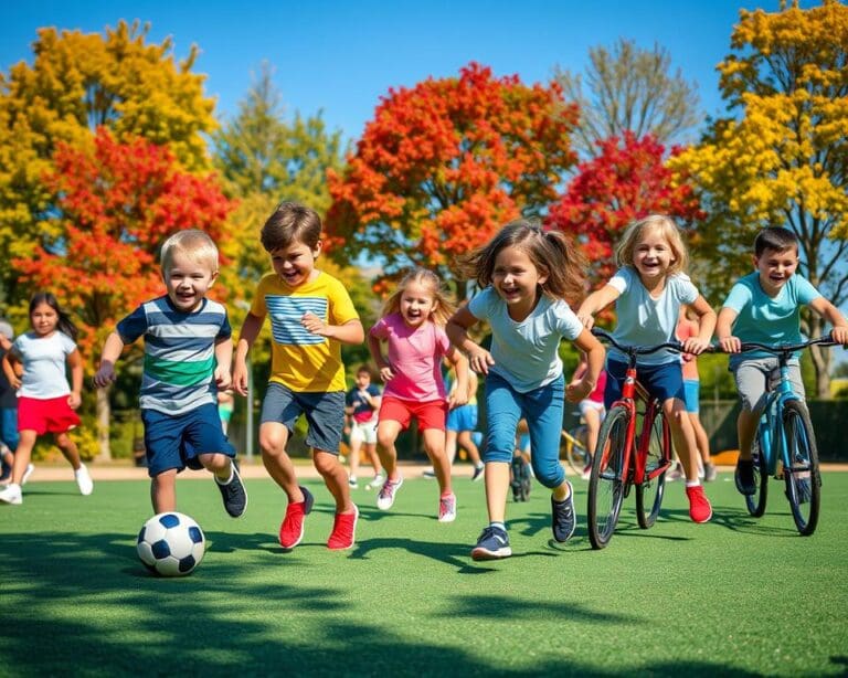 Kinder und Sport: Bewegung macht schlau
