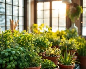 Kräutergärten im Wintergarten: Frische Ernte das ganze Jahr