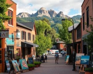 Kreative Viertel in Boulder, Colorado