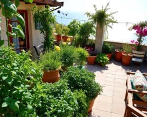 Mediterrane Kräutergärten: Frische Aromen auf der Terrasse