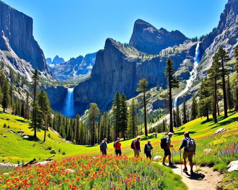 Outdoor-Abenteuer im Yosemite-Nationalpark, Kalifornien