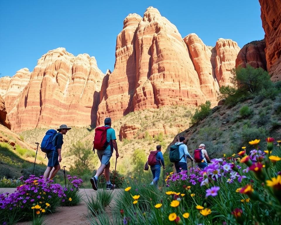 Outdoor-Aktivitäten im Zion Nationalpark, Utah