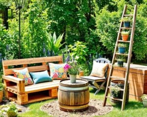 Outdoor-Möbel-Upcycling: Alte Stücke neu beleben