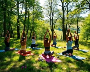 Outdoor-Yoga: Entspannung in freier Natur