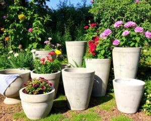 Pflanzgefäße aus Beton: Robuste DIY-Lösungen für den Außenbereich