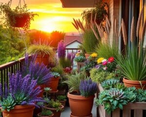 Pflegeleichte Pflanzen für Balkon und Terrasse