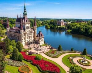 Prachtvolle Schlösser in Potsdam, Deutschland