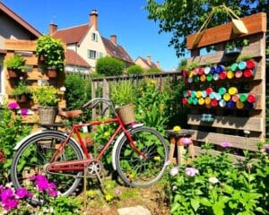 Recycling im Garten: Kreative Projekte aus alten Materialien