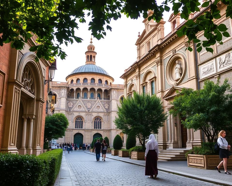 Romanische Kirchen in Ravenna, Italien