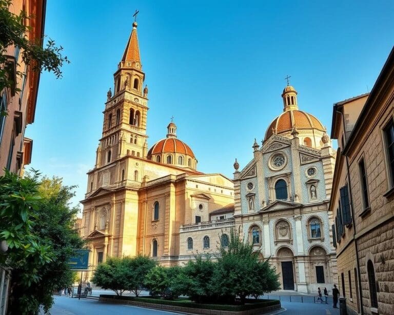 Romanische Kirchen in Ravenna, Italien