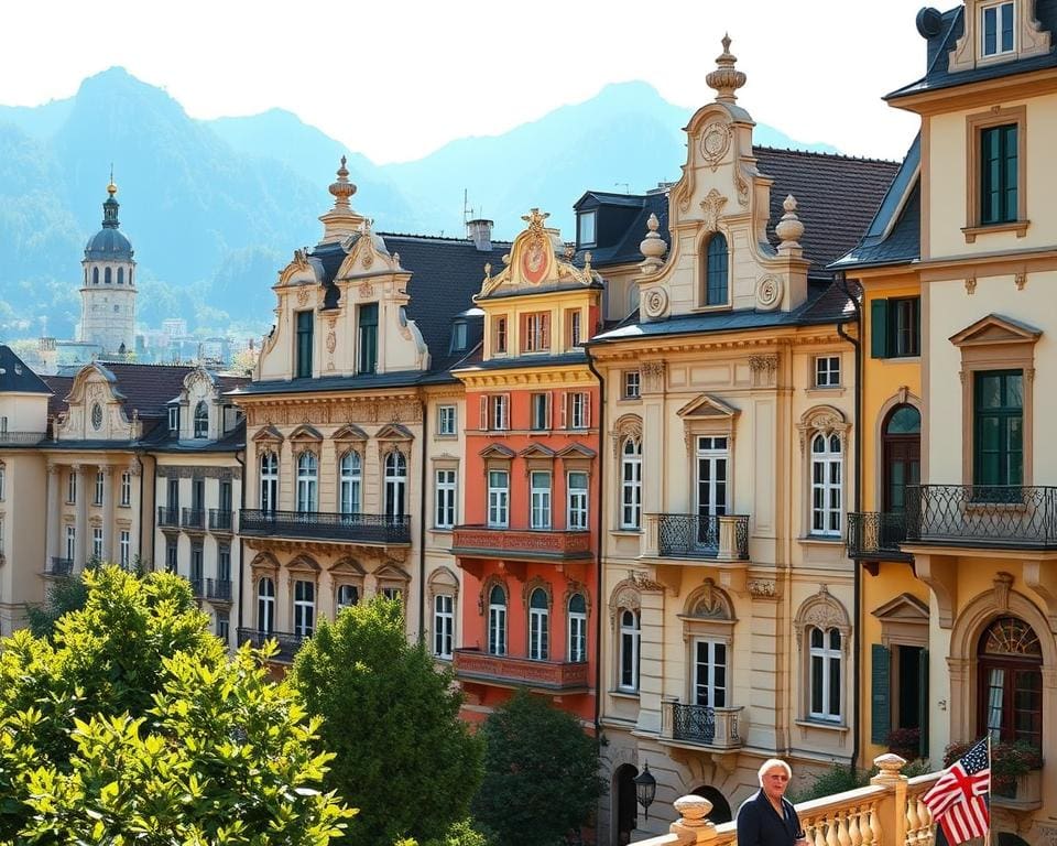 Schönheit der Barockarchitektur