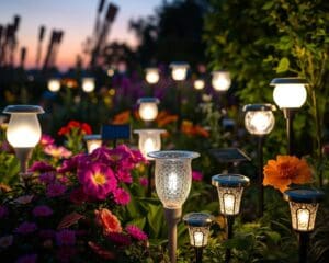 Solarleuchten im Garten: Nachhaltige Lichtlösungen