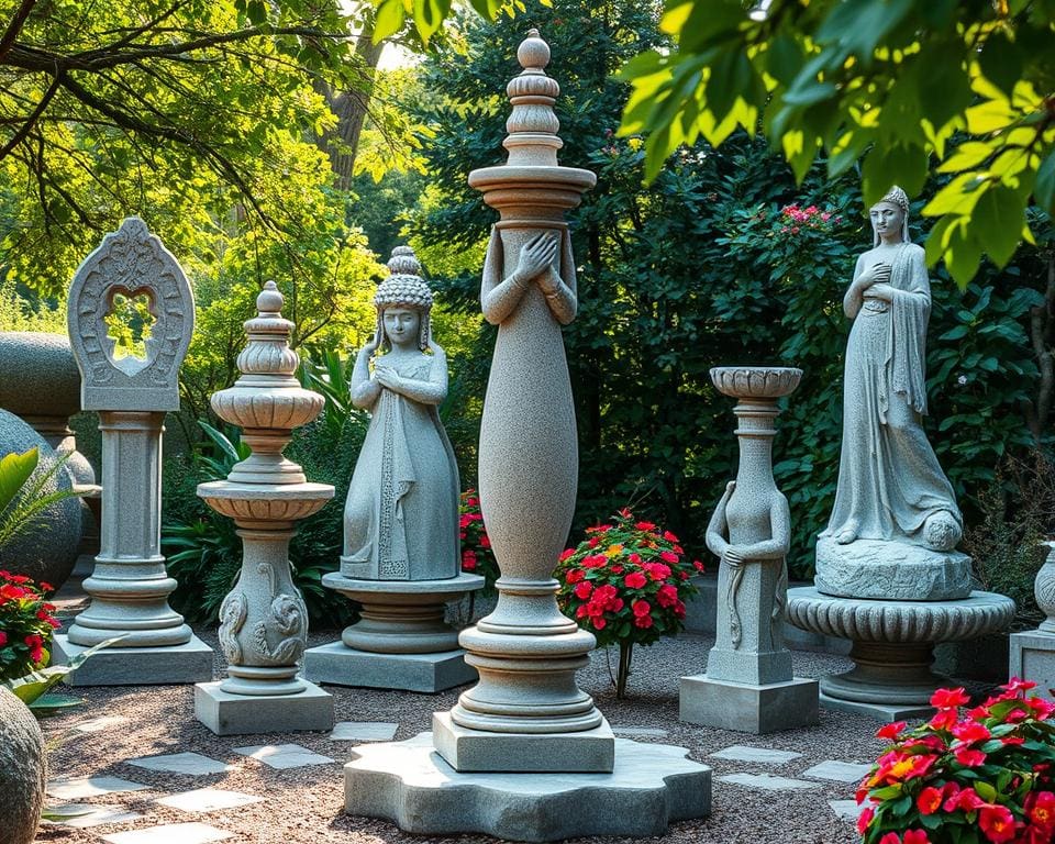 Steinfiguren für den Garten