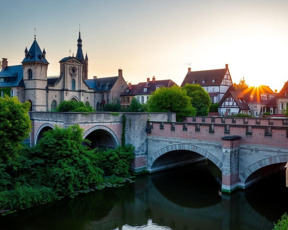 geschichtsträchtige Brücken in Maastricht