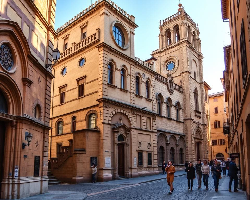 romanische Architektur in Siena