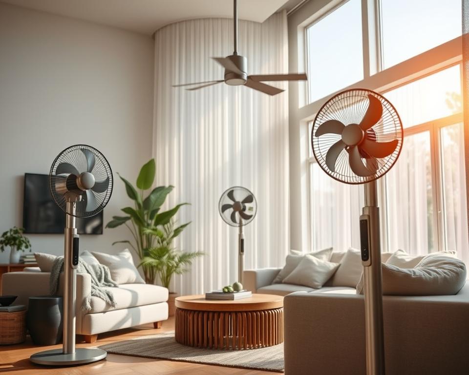 Bodenventilatoren: Frische Luft an heißen Tagen