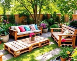 DIY-Palettenmöbel: Günstige und kreative Ideen für den Garten