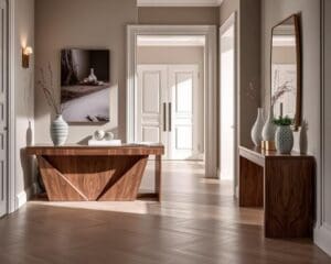 Design-Konsolentische: Elegante Ablagen für Flur und Wohnzimmer
