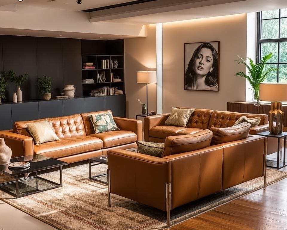 Design-Ledersofas von BoConcept: Luxus für dein Wohnzimmer