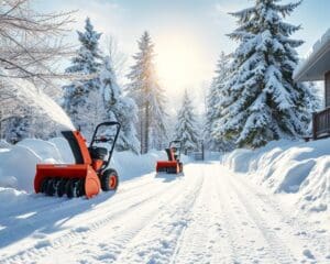 Elektrische Schneefräsen: Winter leicht gemacht