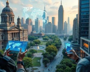 Elektronische Reiseführer mit Augmented Reality