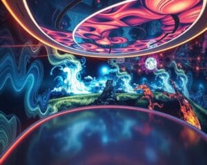 Elektronische Tapeten: Wände, die sich ändern