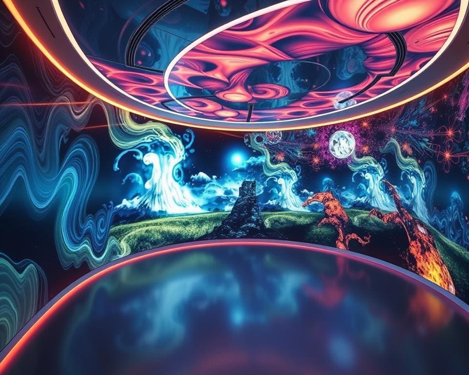 Elektronische Tapeten: Wände, die sich ändern