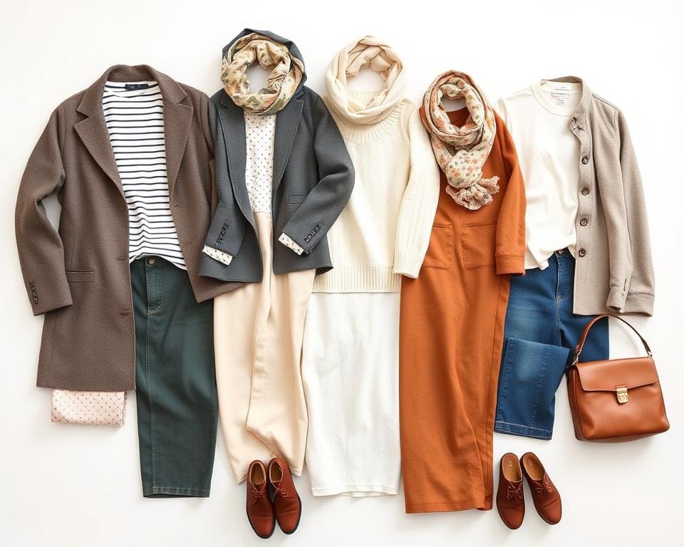 Farben und Muster in der Capsule Wardrobe