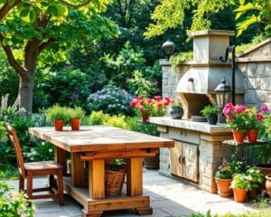 Freiluftküchen einrichten: Kochen im Garten leicht gemacht