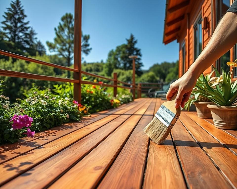 Holzterrassen pflegen: So bleibt Ihr Außenbereich makellos