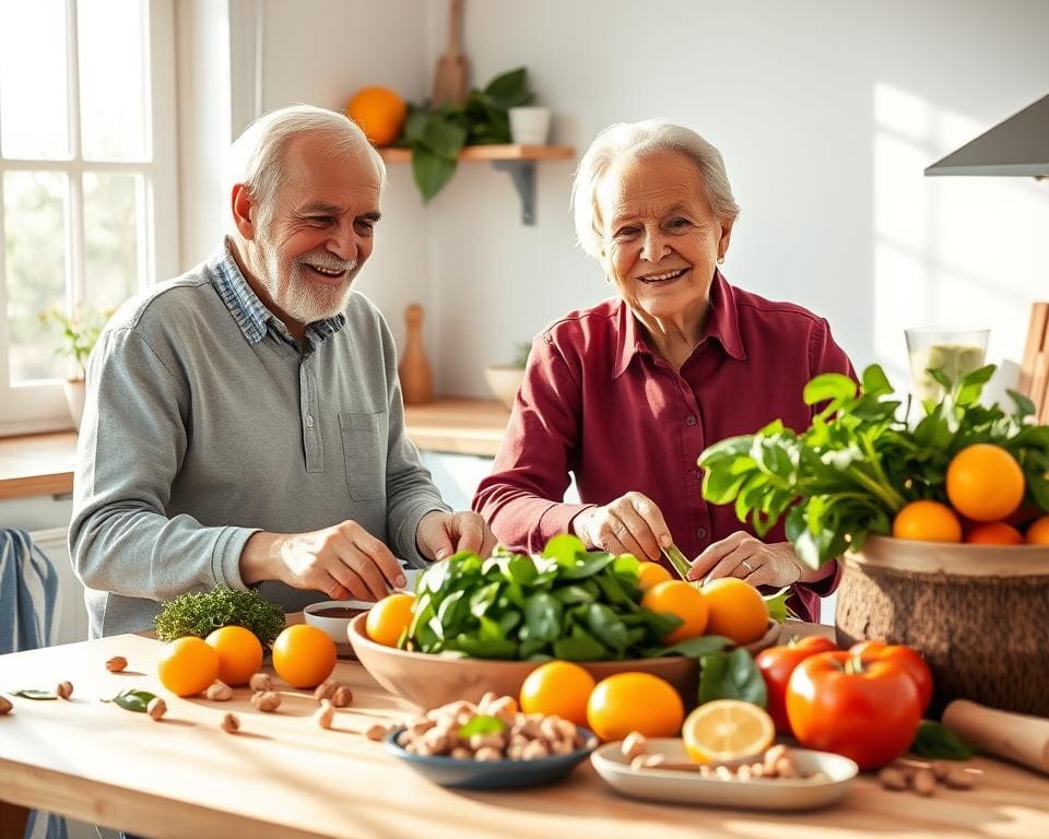 Immunsystem aufbauen im Alter